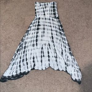 Tie dye maxi